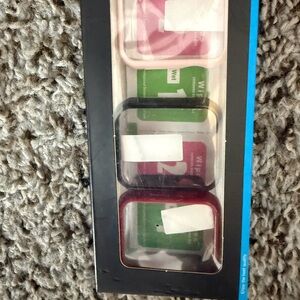 Protective Phone Case Set - Black, Red, Pink mp1